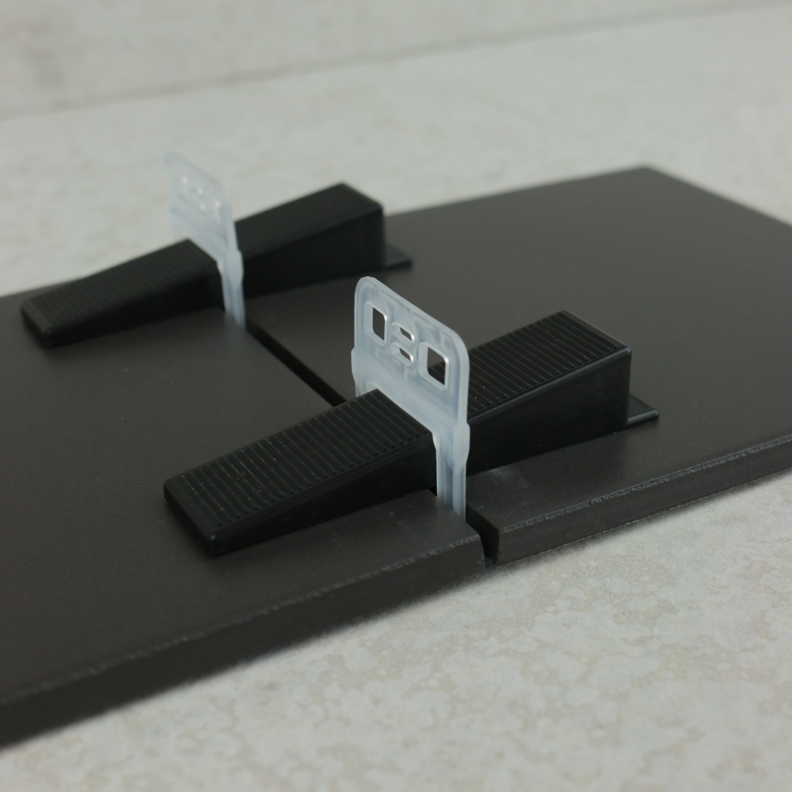 Beava Maxi Level Recycled Wedges on Black Tiles