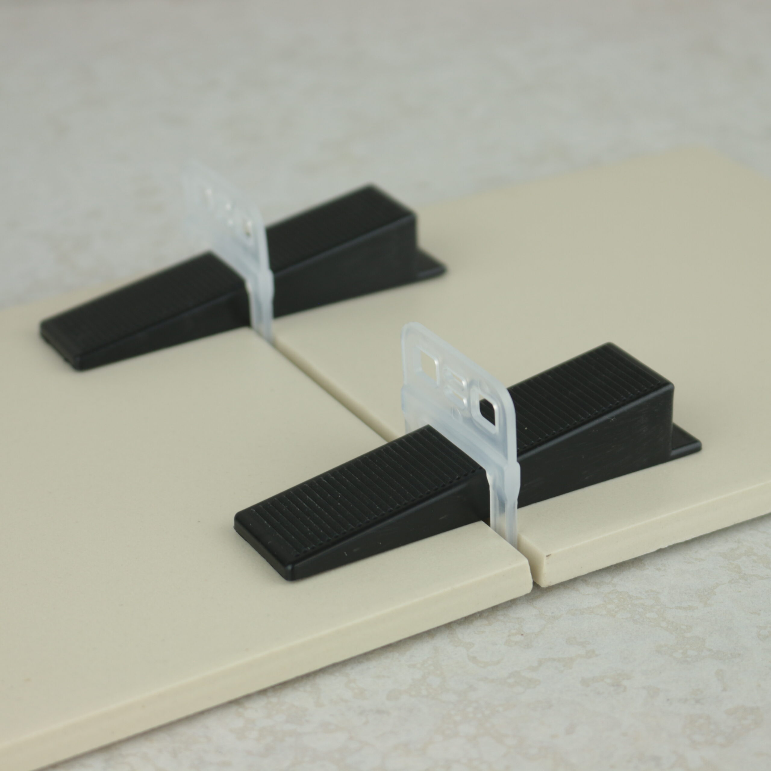 Beava Maxi-level Wedge in use with Maxi Level Spacers