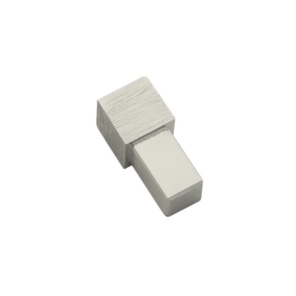 42024 42043 - beava unique box trim corners brushed silver pack of 2