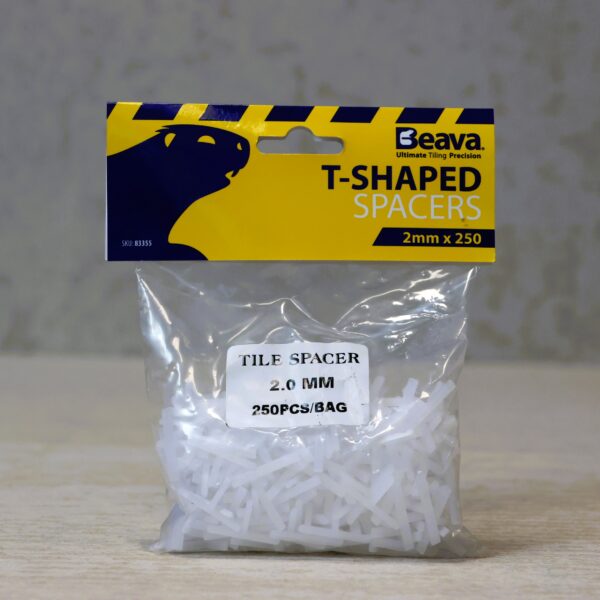 Beava 2mm T-Shaped Spacers (250 Pack)
