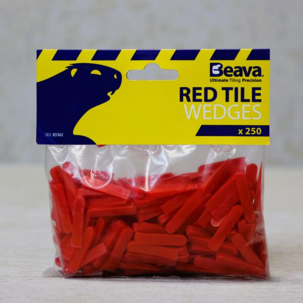 Beava Red Tile Wedges (250 pack)