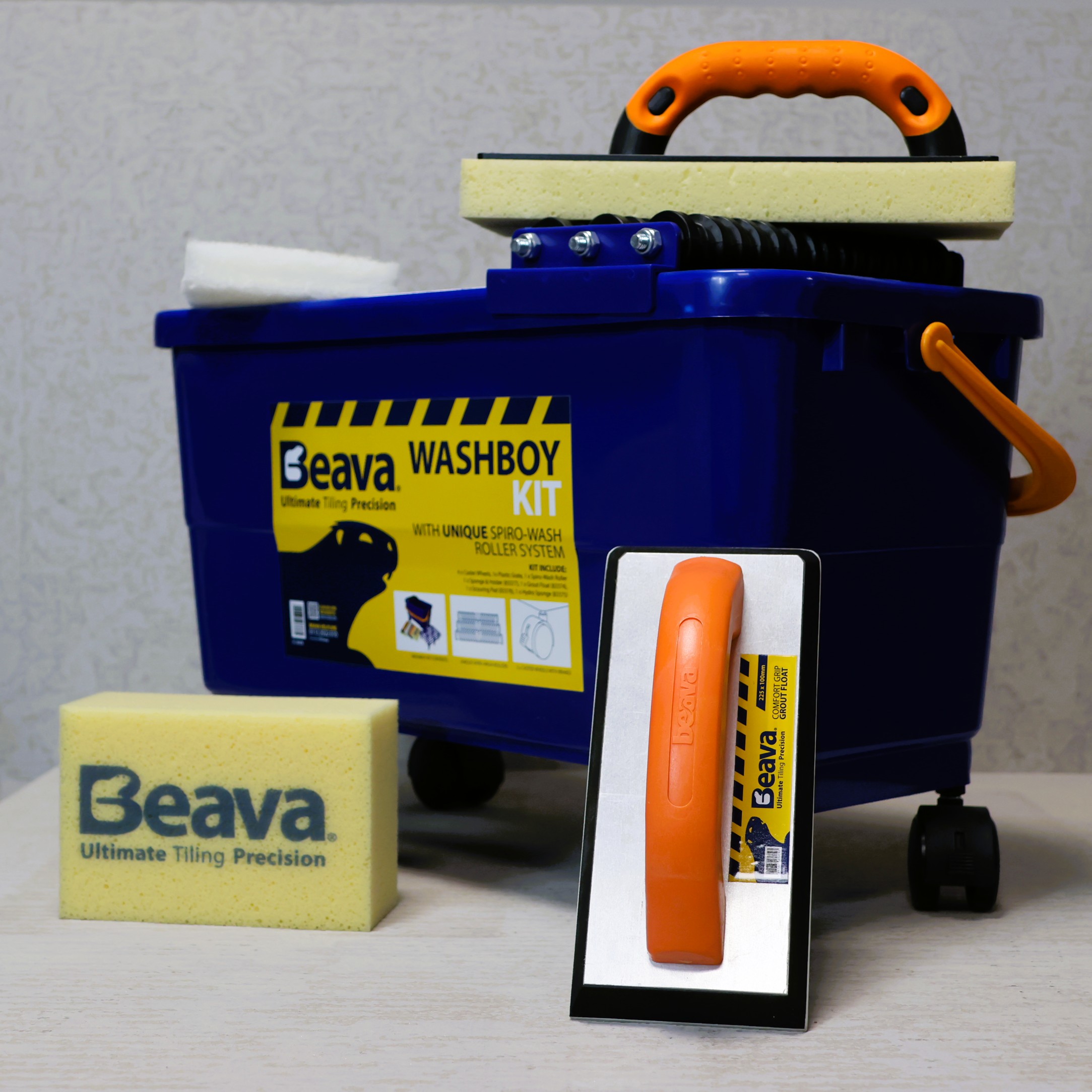 Beava Washboy Kit with Unique Spiro-Wash Rollers