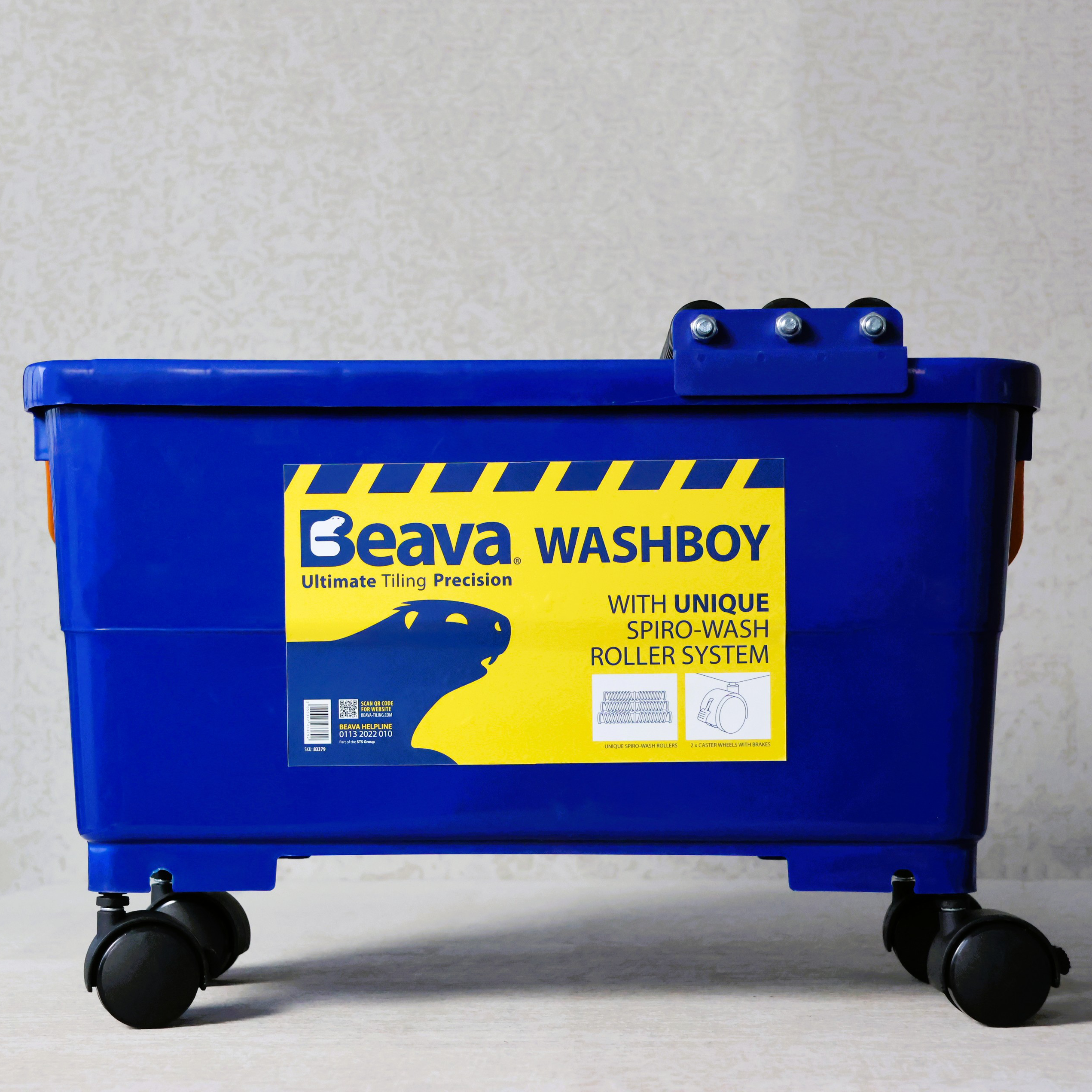Beava Washboy with Unique Spiro-Wash Rollers (front)