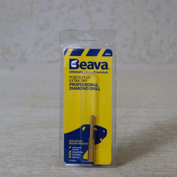Beava 6mm Beava Porcelplus Dry Drill Bit (front)