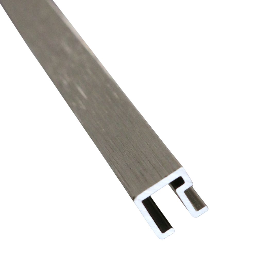 Beava Listello Tile Trim Brushed Nickel - 9.5mm - Image 3
