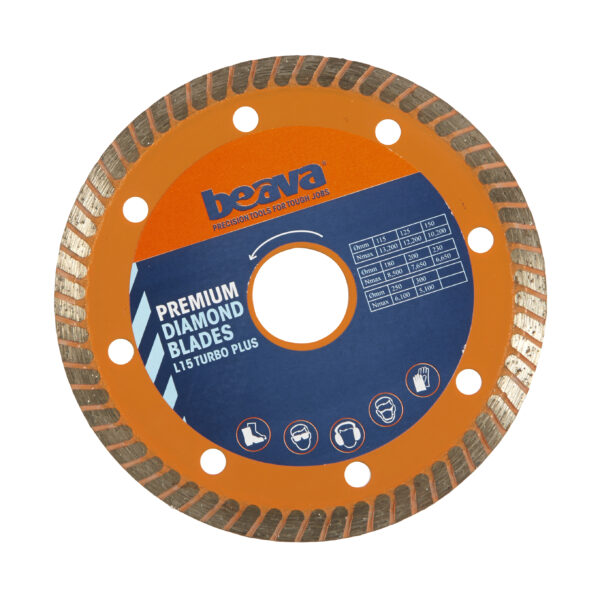 Beava Turbo L15 Plus Diamond Blade Old Packaging