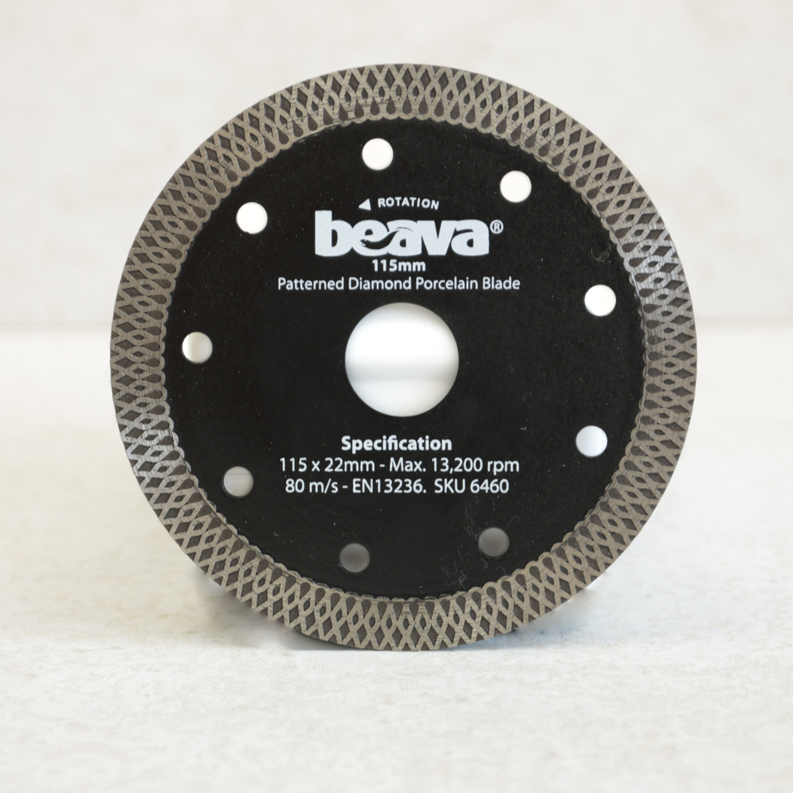 Beava Patterned 115mm Diamond Porcelain Cutting Blade