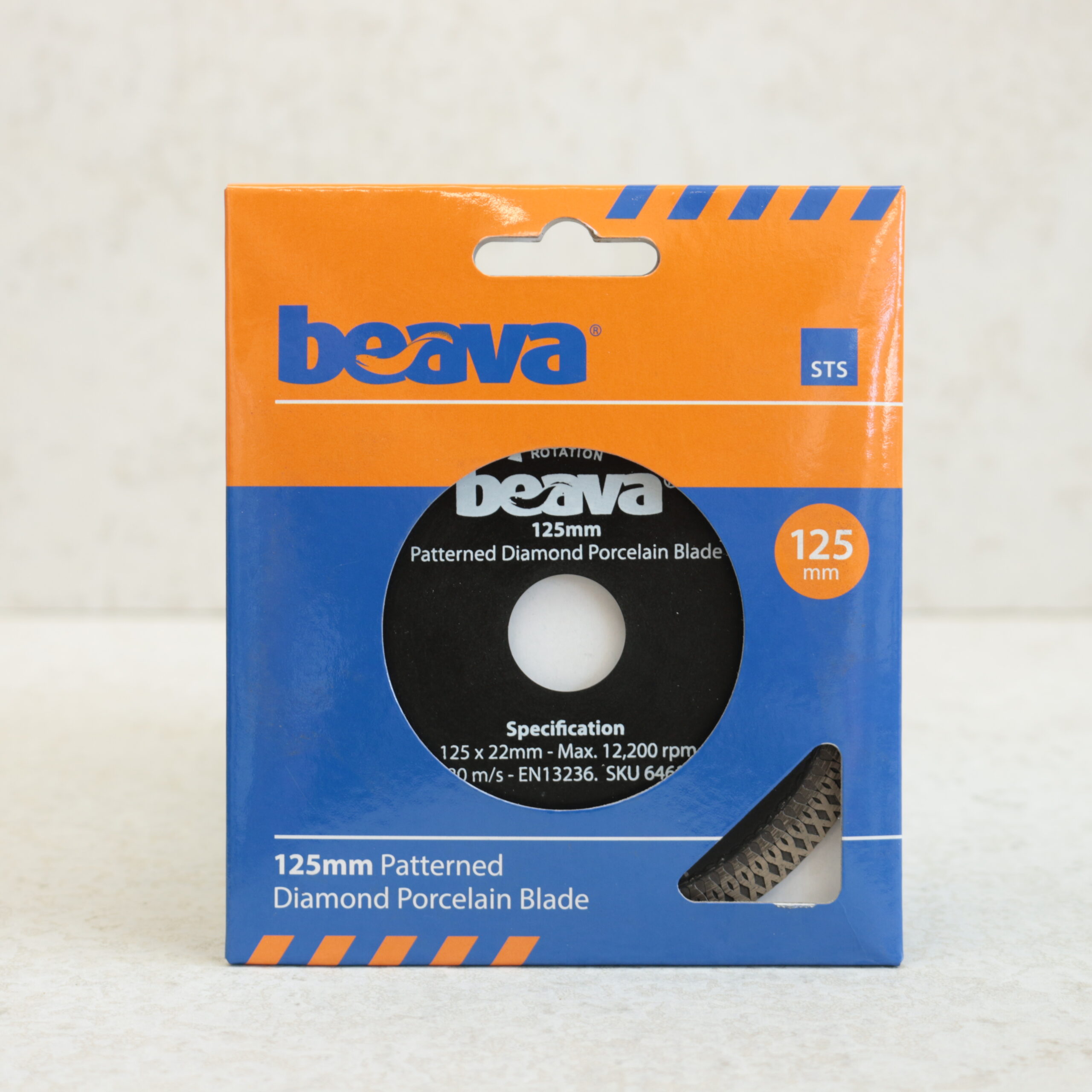 Beava Patterned 125mm Diamond Porcelain Cutting Blade - Image 2