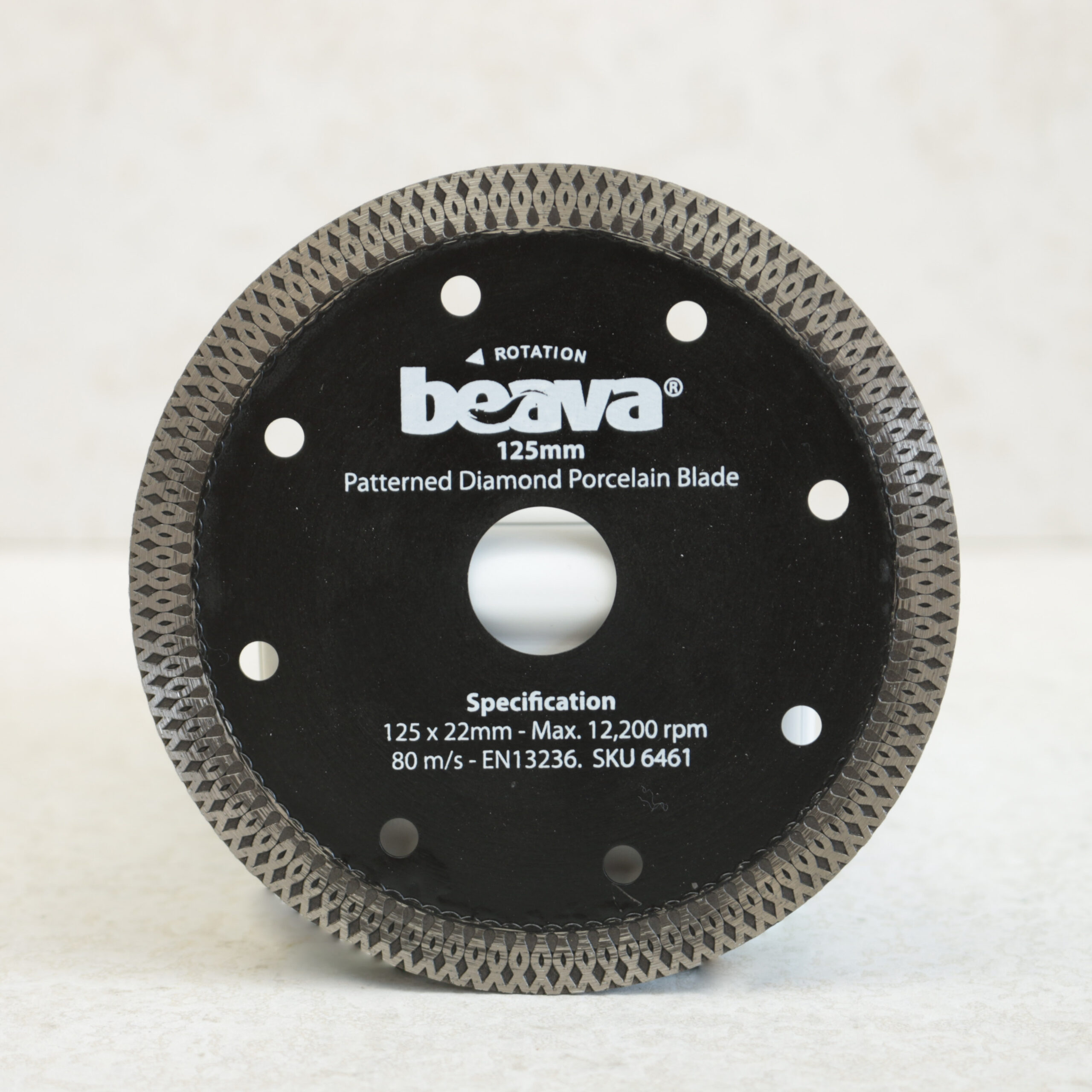 Beava Patterned 125mm Diamond Porcelain Cutting Blade